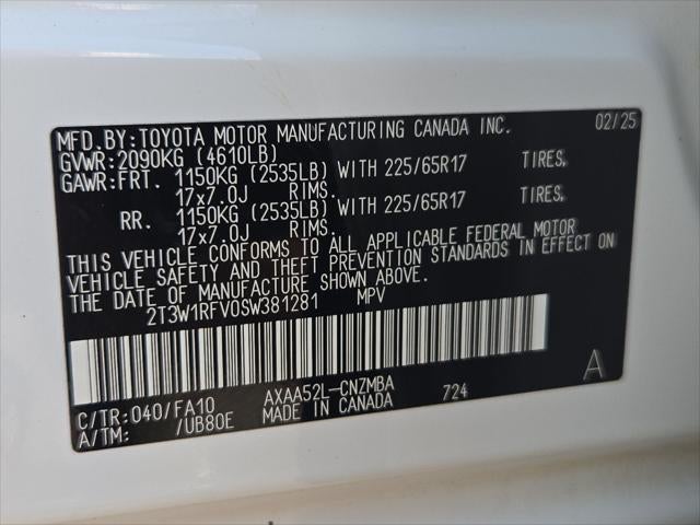 2025 Toyota RAV4 XLE