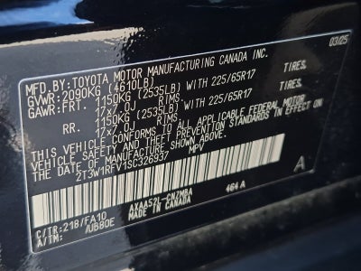 2025 Toyota RAV4 XLE