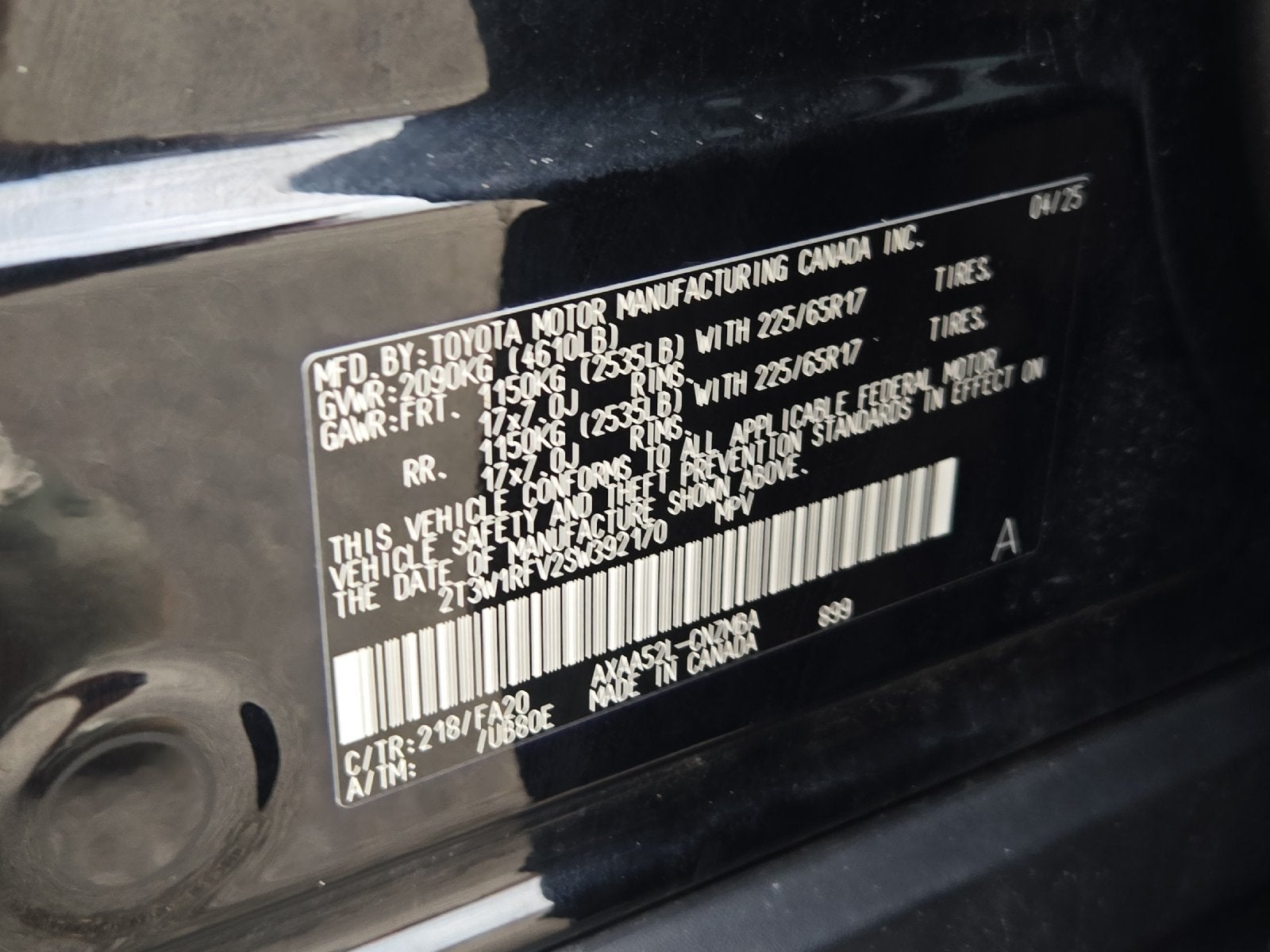 2025 Toyota RAV4 XLE