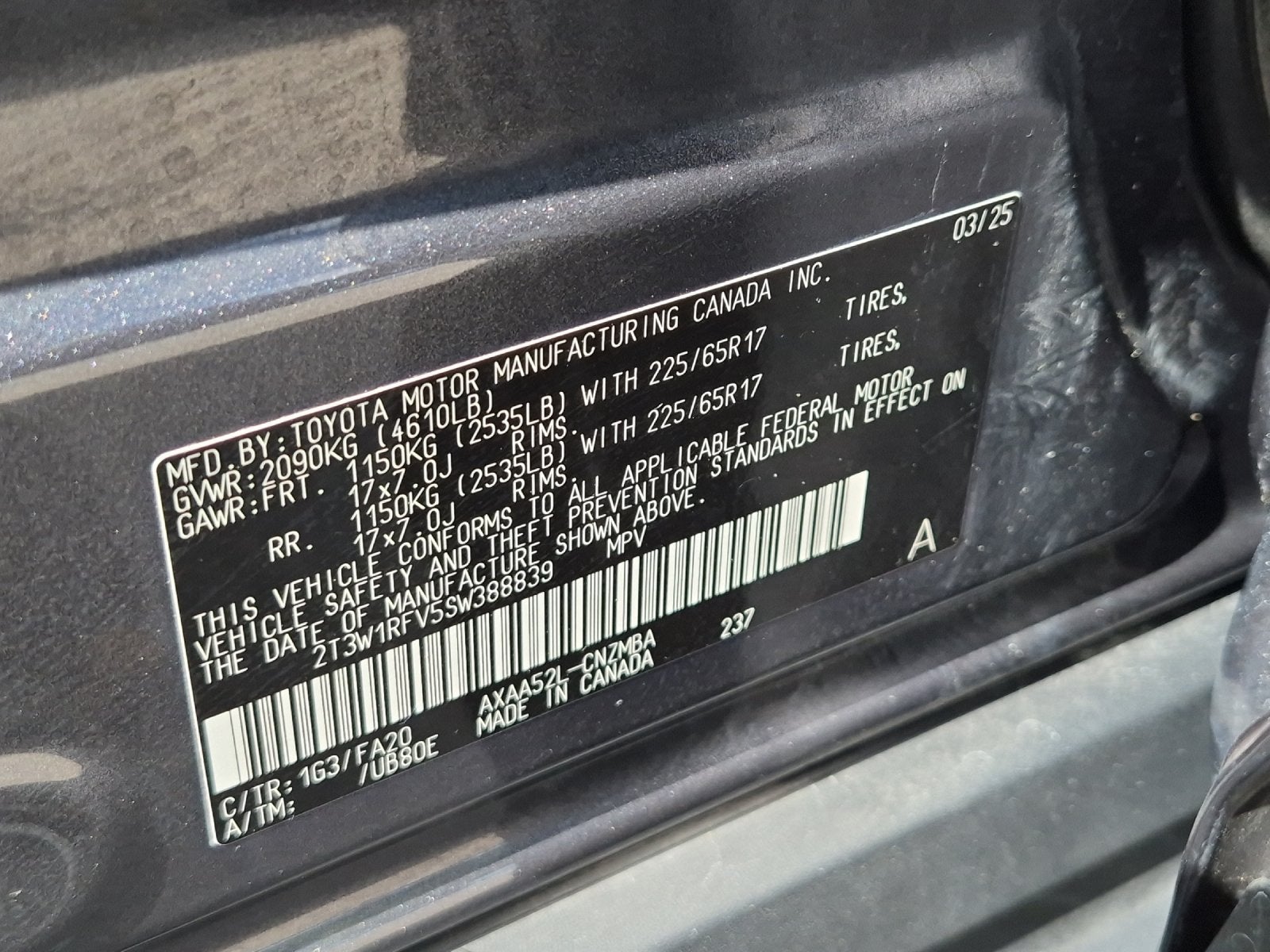 2025 Toyota RAV4 XLE
