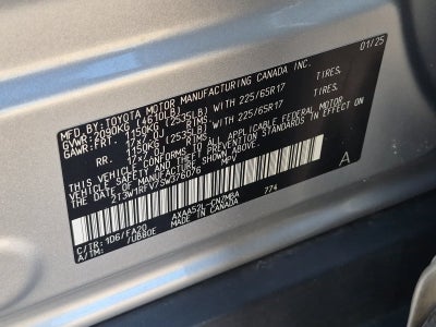 2025 Toyota RAV4 XLE