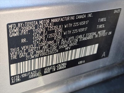 2025 Toyota RAV4 XLE