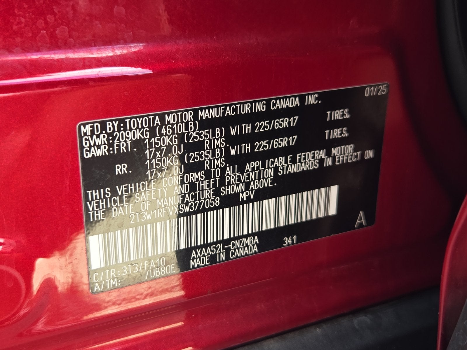 2025 Toyota RAV4 XLE