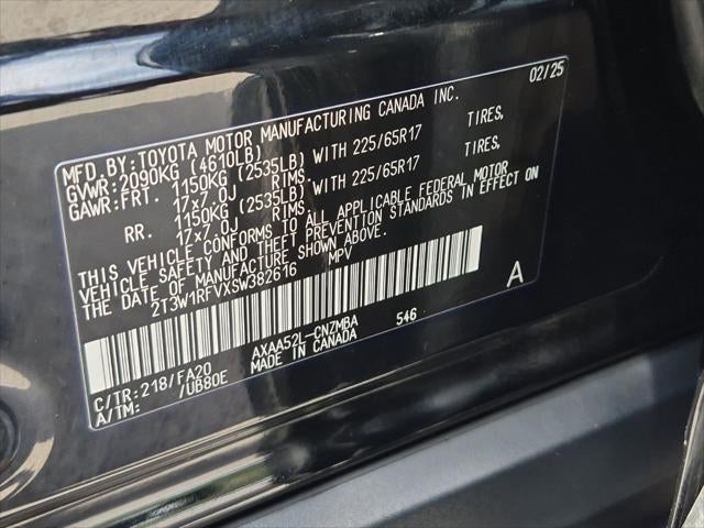 2025 Toyota RAV4 XLE