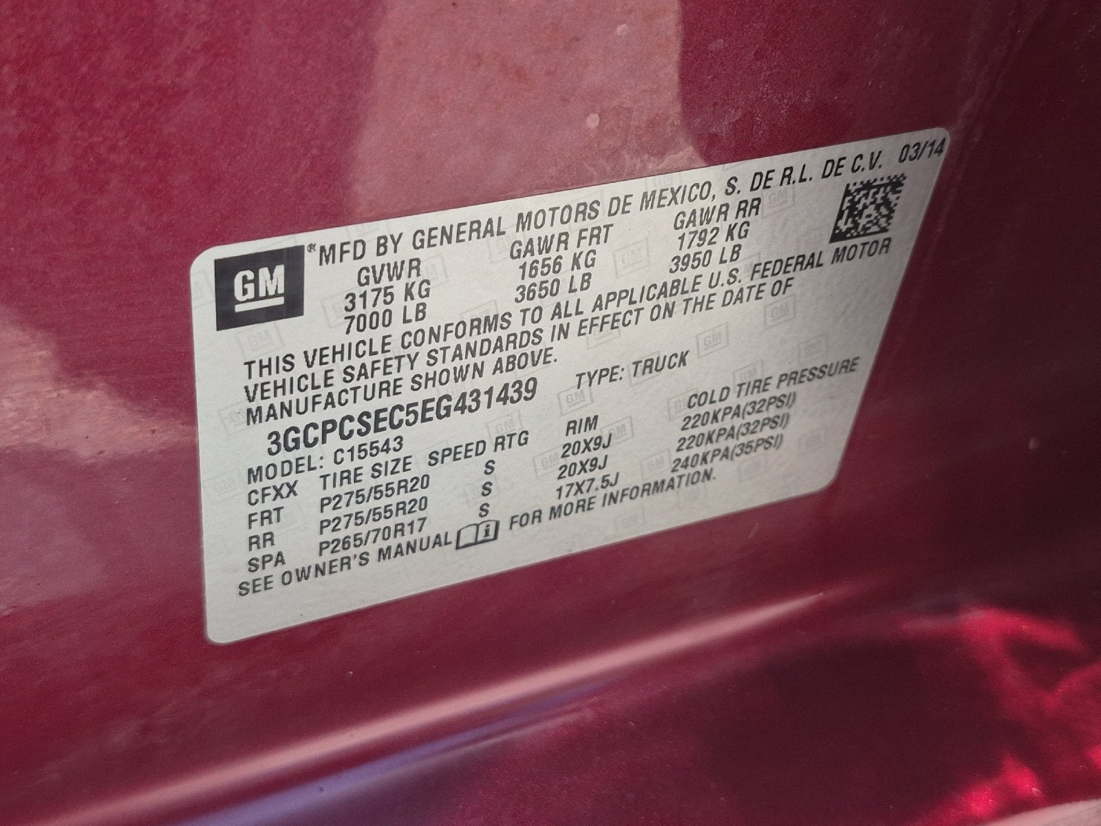 2014 Chevrolet Silverado LTZ 1LZ