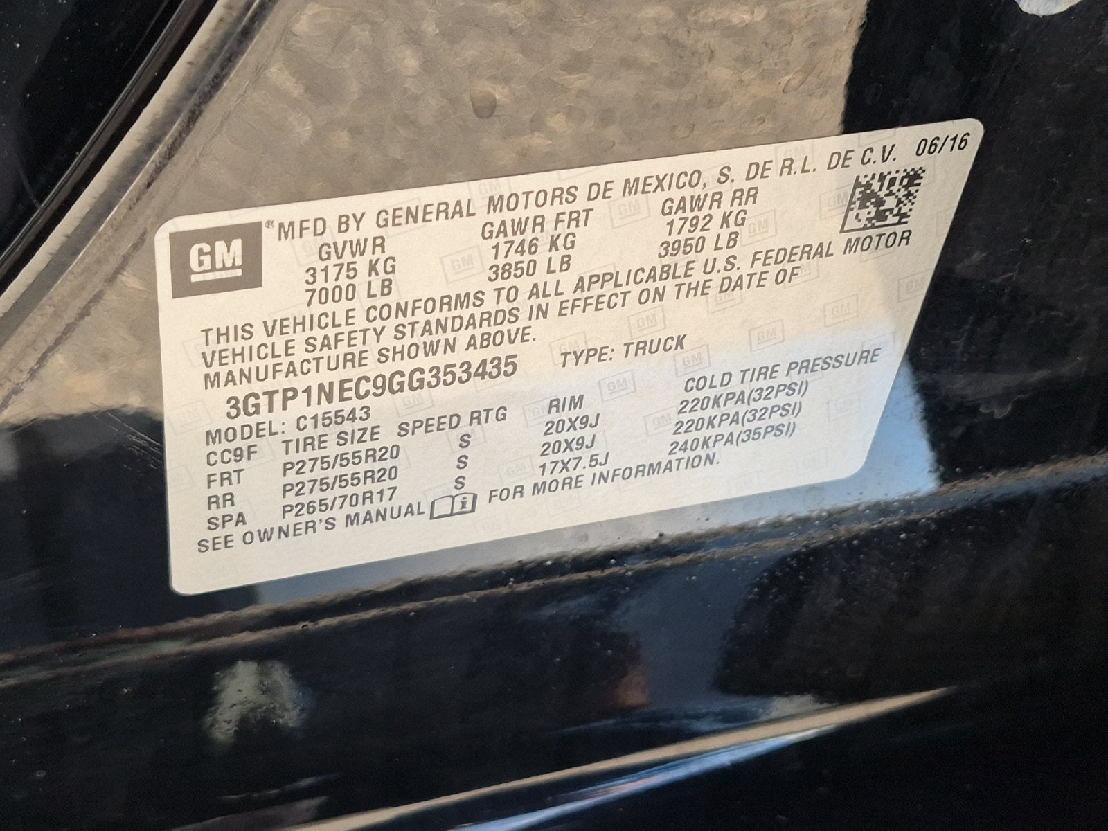 2016 GMC Sierra SLT