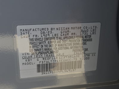2023 Nissan Kicks SR