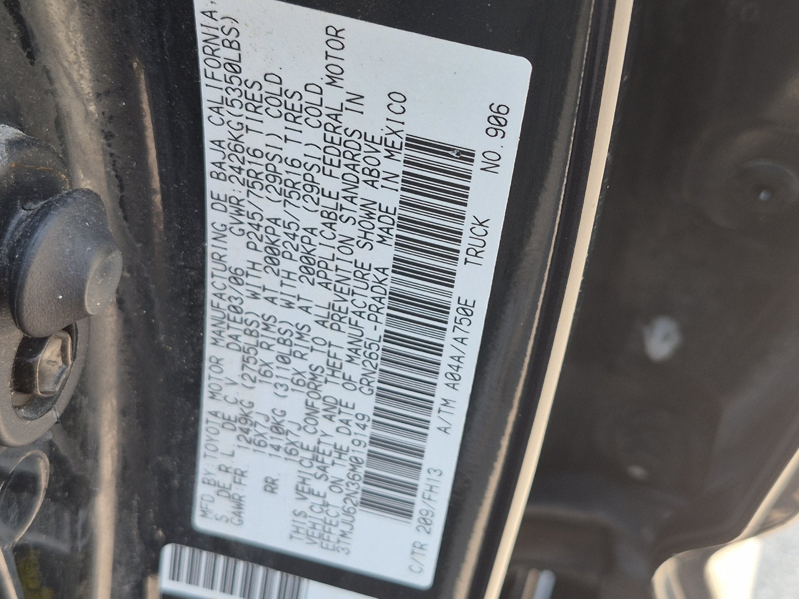 2006 Toyota Tacoma PreRunner