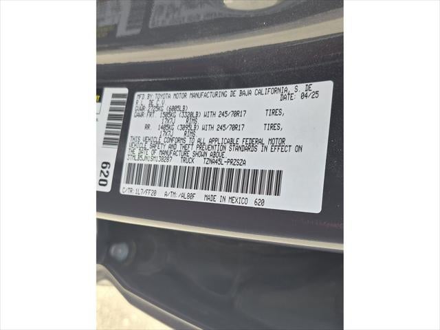 2025 Toyota Tacoma SR5