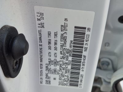 2023 Toyota Tacoma TRD Pro V6