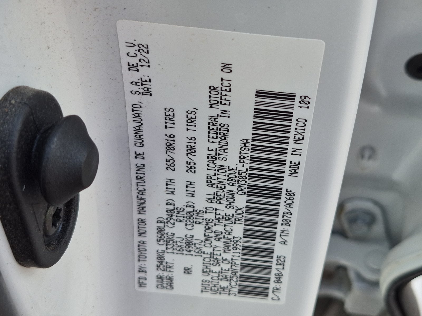 2023 Toyota Tacoma TRD Pro V6