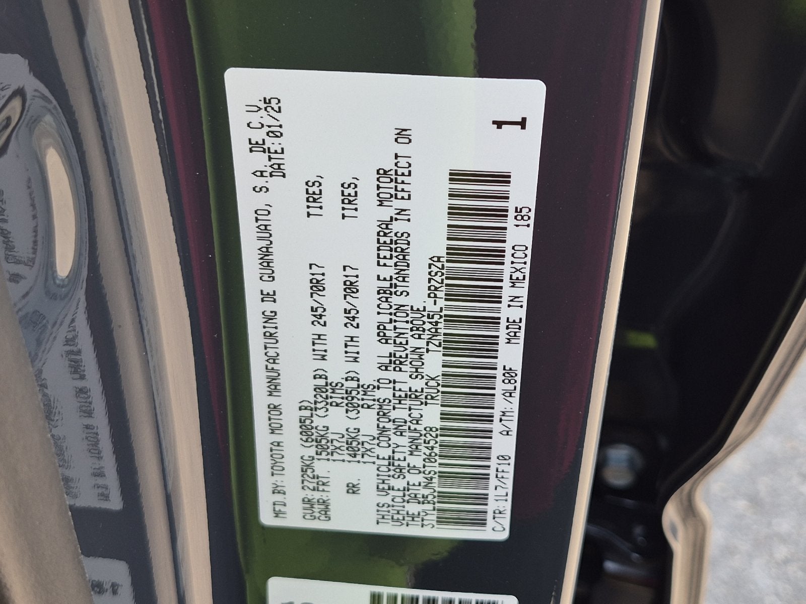 2025 Toyota Tacoma SR5