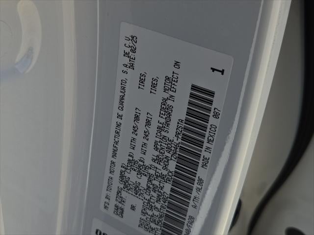 2025 Toyota Tacoma SR
