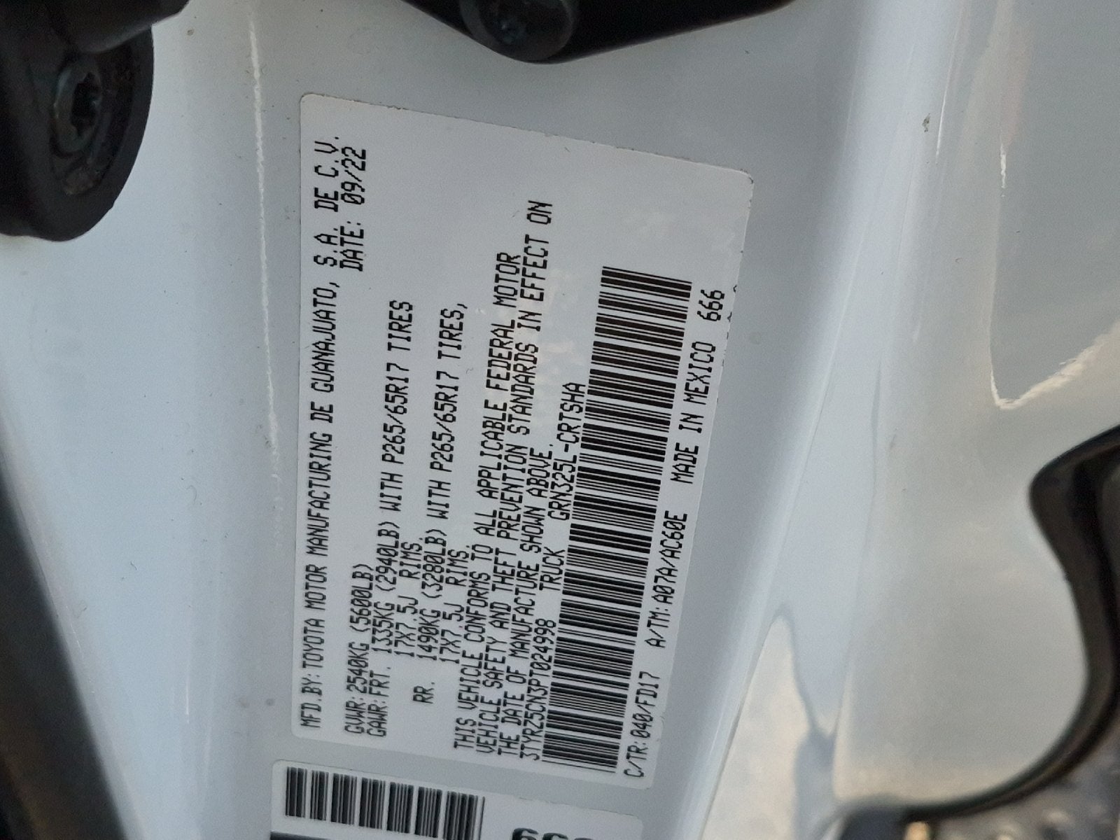 2023 Toyota Tacoma TRD Sport V6