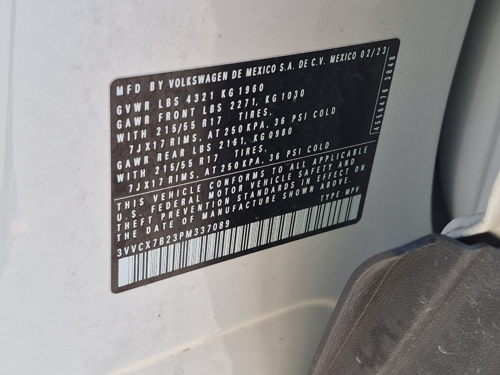 2023 VW Taos 1.5T S