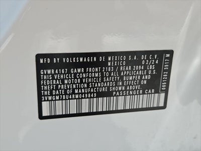 2024 Volkswagen Jetta 1.5T SEL