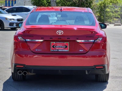 2025 Toyota Camry SE