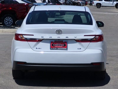 2025 Toyota Camry LE