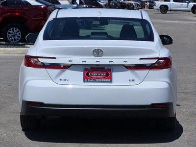2025 Toyota Camry LE