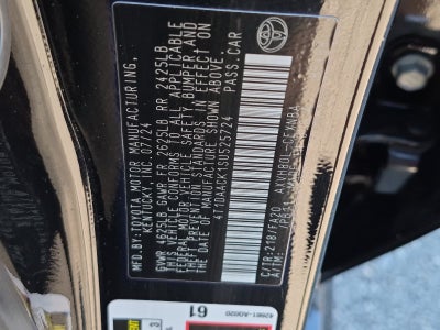 2025 Toyota Camry LE