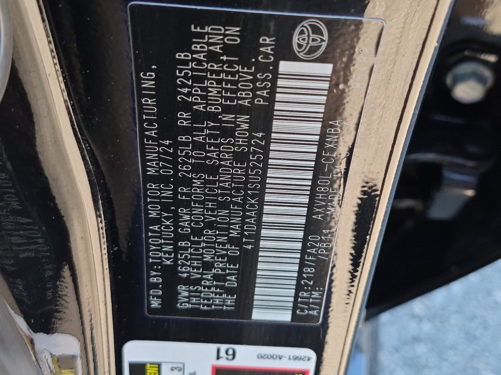 2025 Toyota Camry LE
