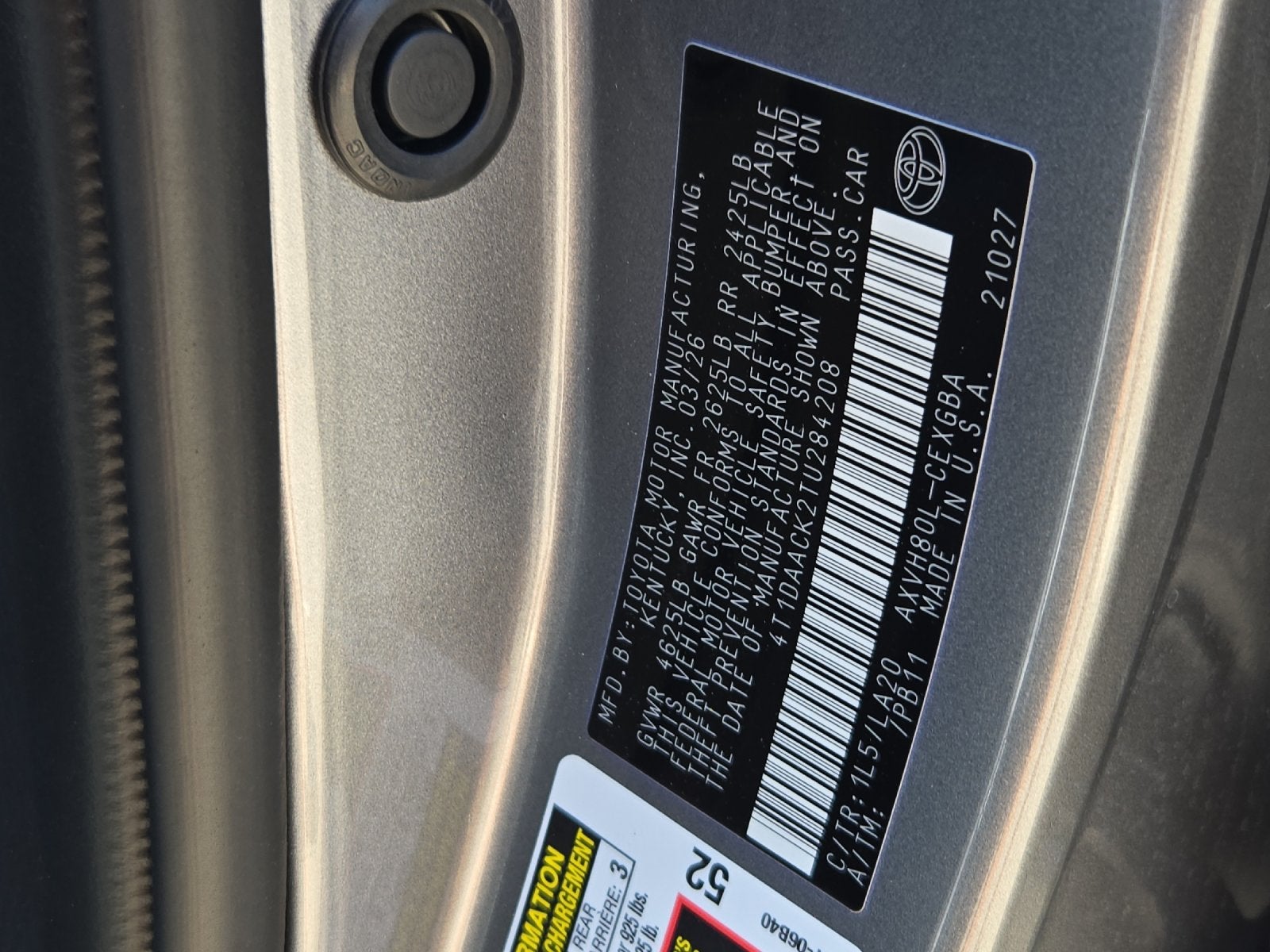 2026 Toyota Camry XLE