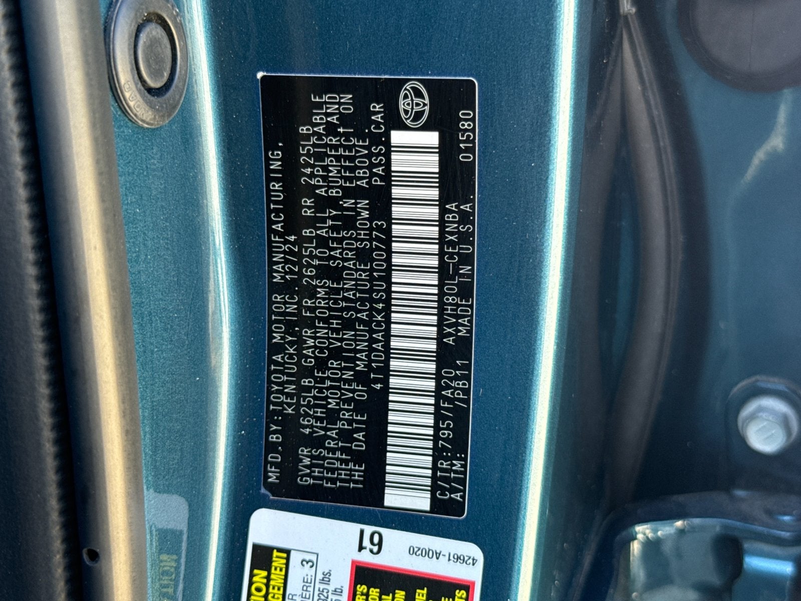2025 Toyota Camry LE