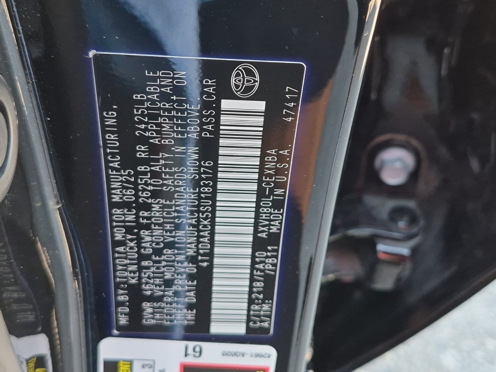 2025 Toyota Camry LE