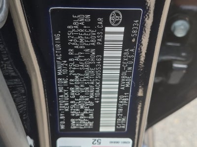 2025 Toyota Camry SE