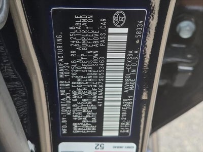 2025 Toyota Camry SE