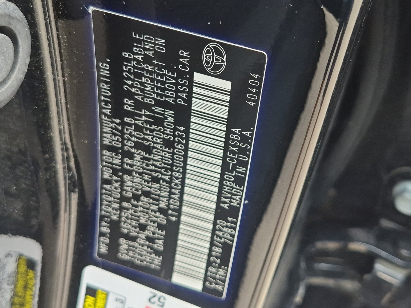 2025 Toyota Camry SE