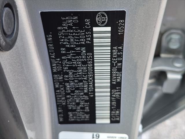 2025 Toyota Camry LE