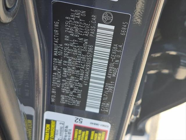 2025 Toyota Camry XLE