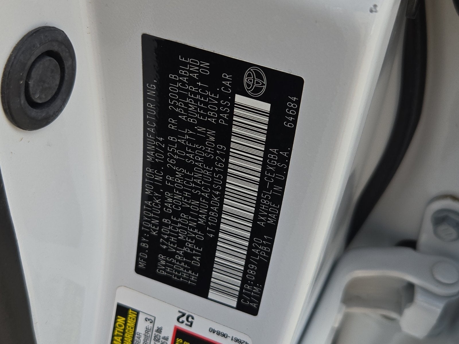 2025 Toyota Camry XLE