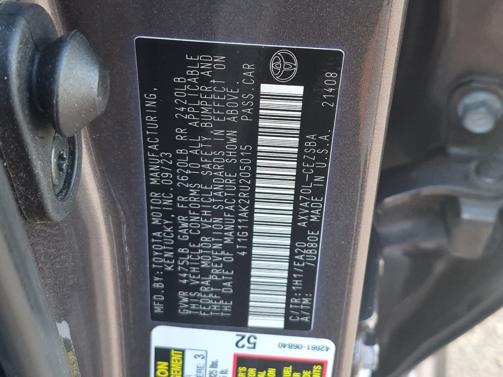 2024 Toyota Camry SE