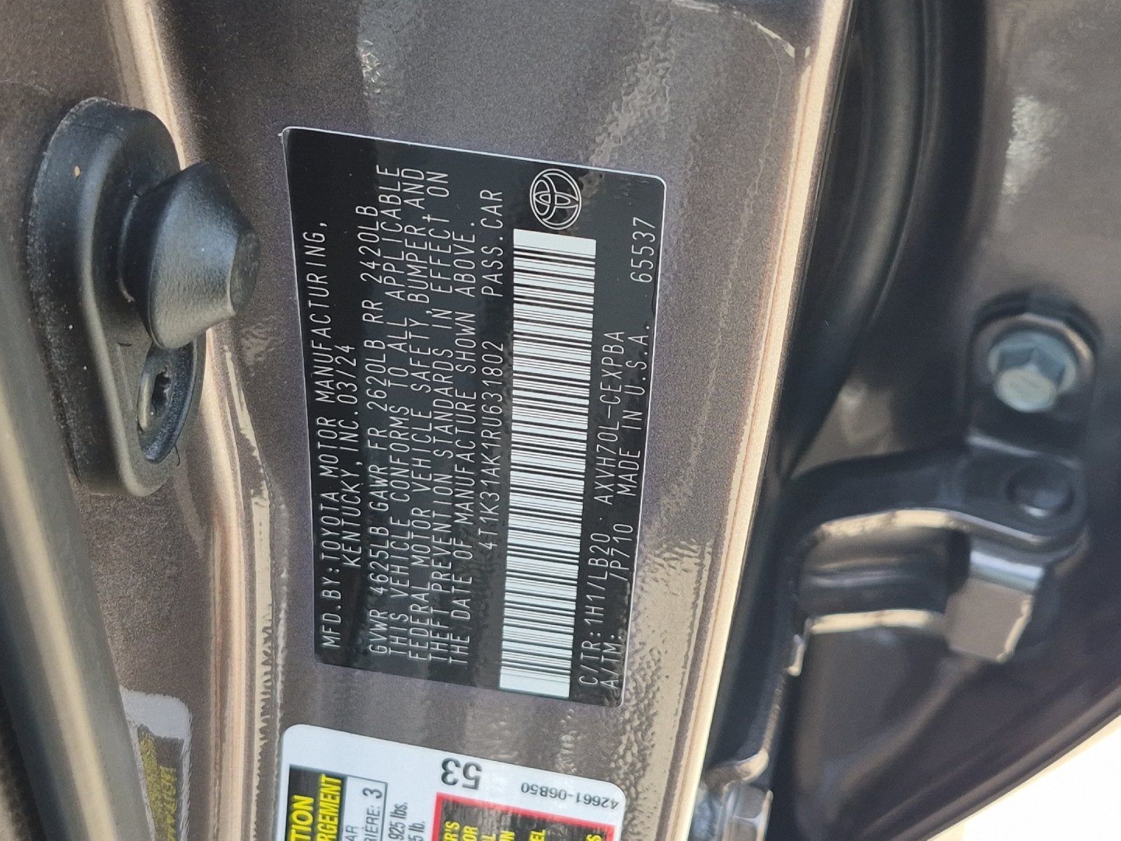 2024 Toyota Camry XSE
