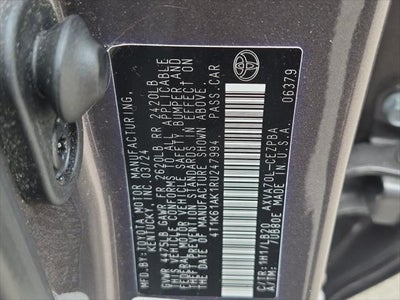 2024 Toyota Camry XSE