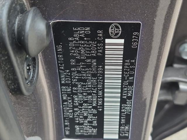 2024 Toyota Camry XSE