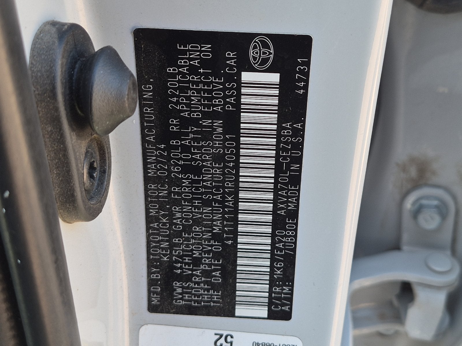 2024 Toyota Camry SE