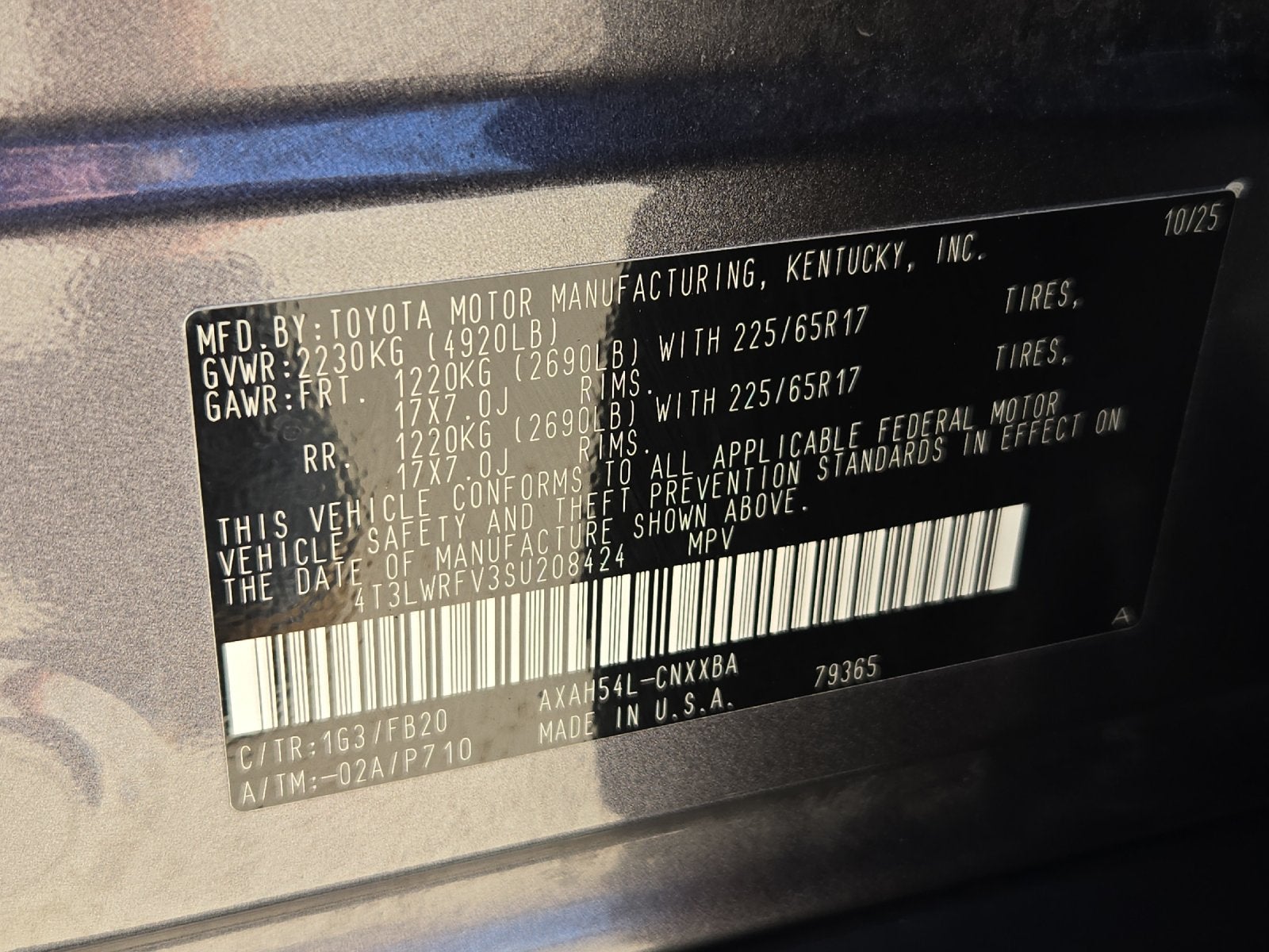 2025 Toyota RAV4 LE