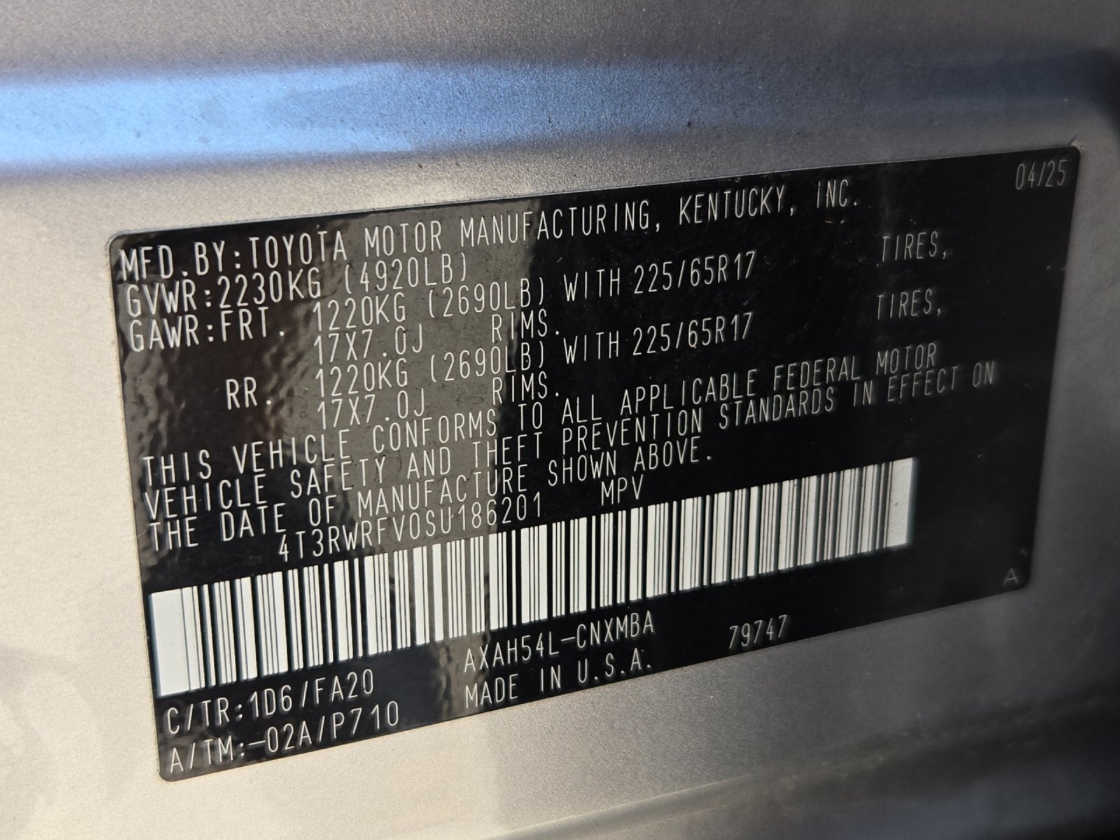 2025 Toyota RAV4 XLE