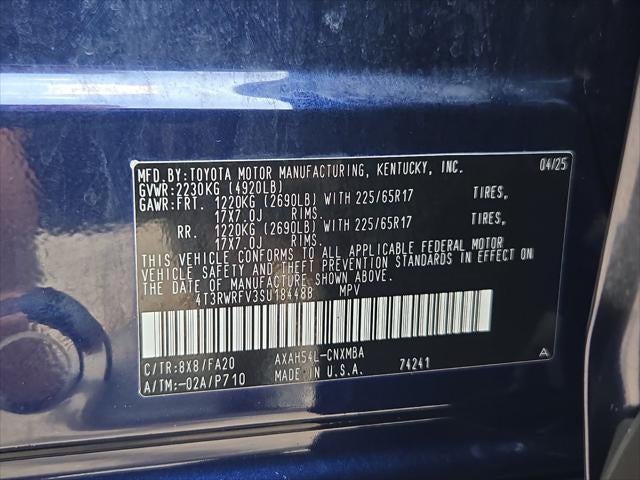 2025 Toyota RAV4 XLE