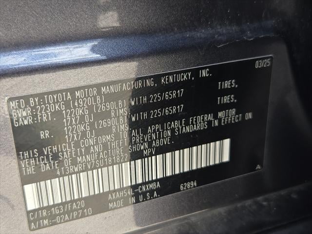 2025 Toyota RAV4 Hybrid XLE