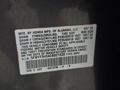 2012 Honda Pilot EX-L