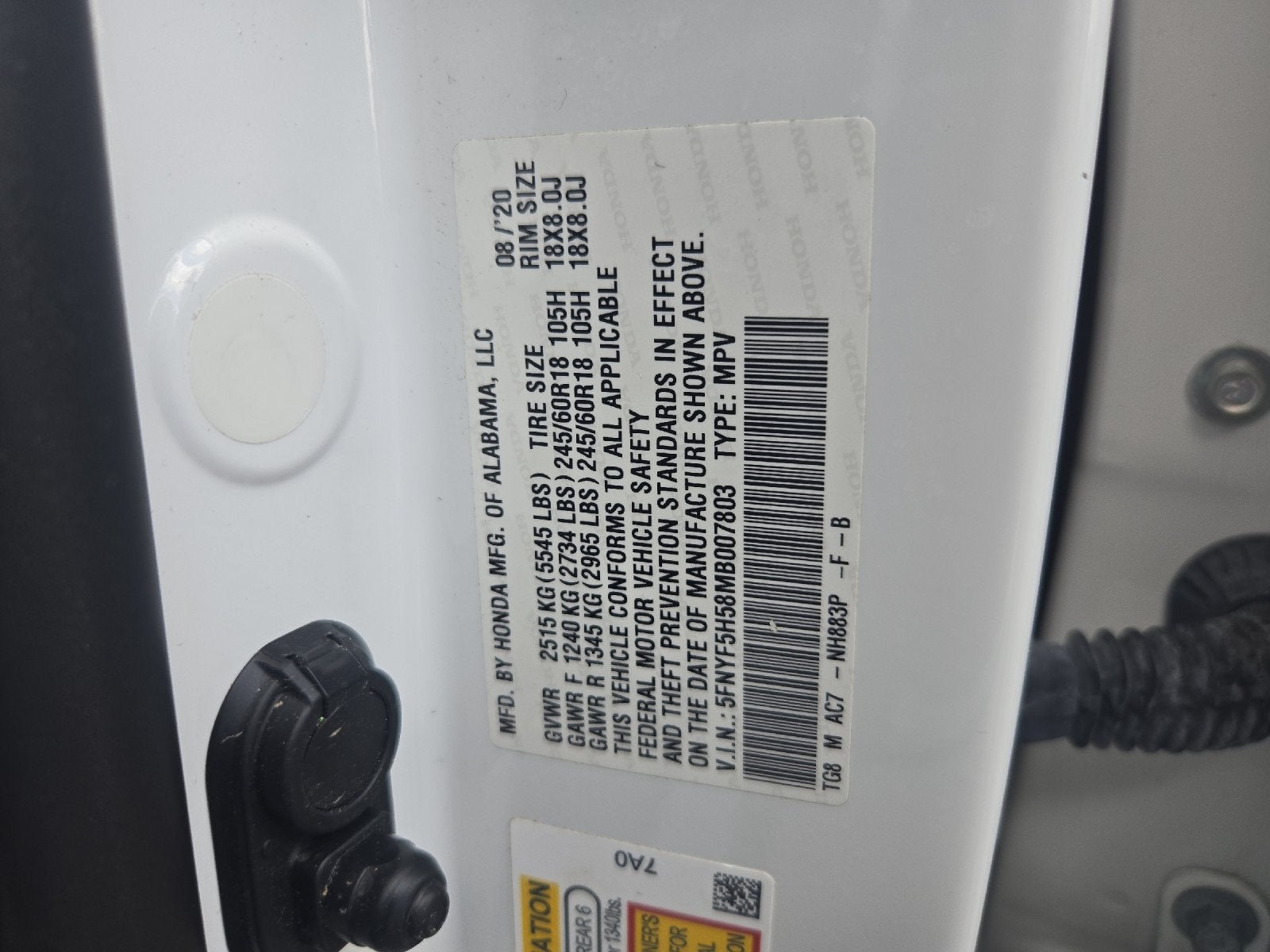 2021 Honda Pilot EX-L