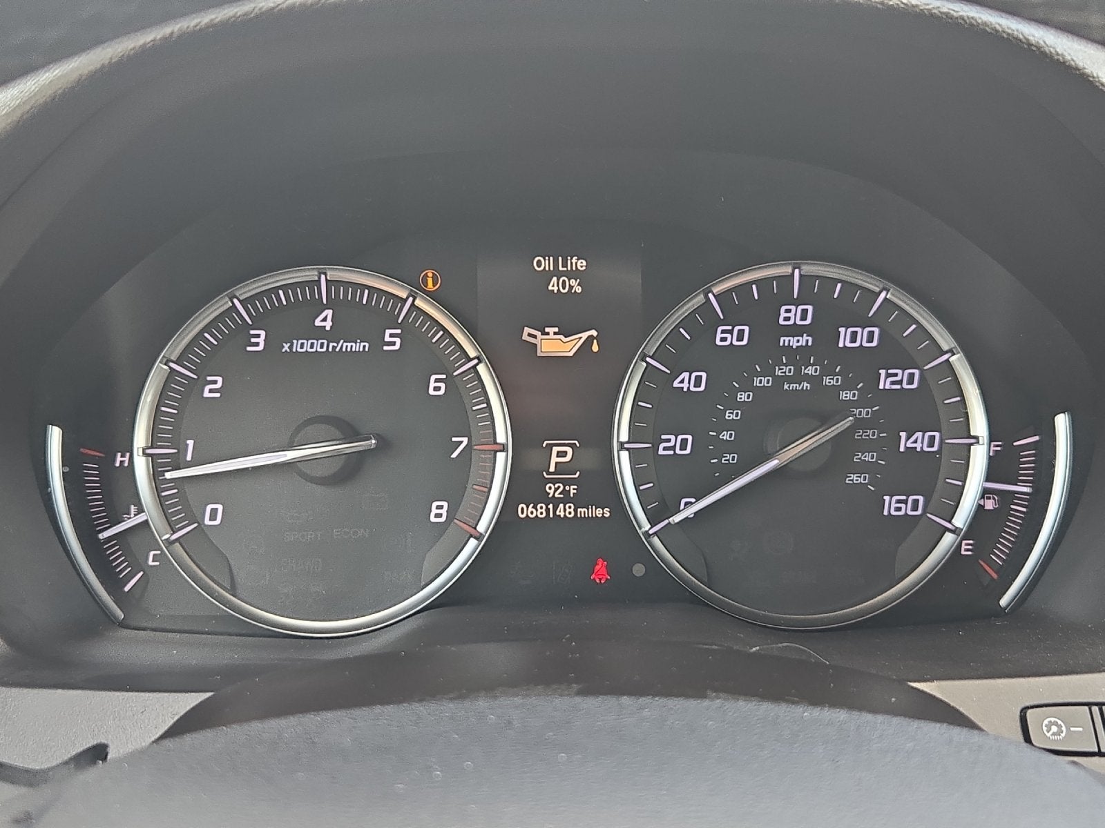 2020 Acura MDX Technology