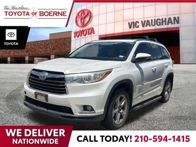 2015 Toyota Highlander Limited Platinum V6