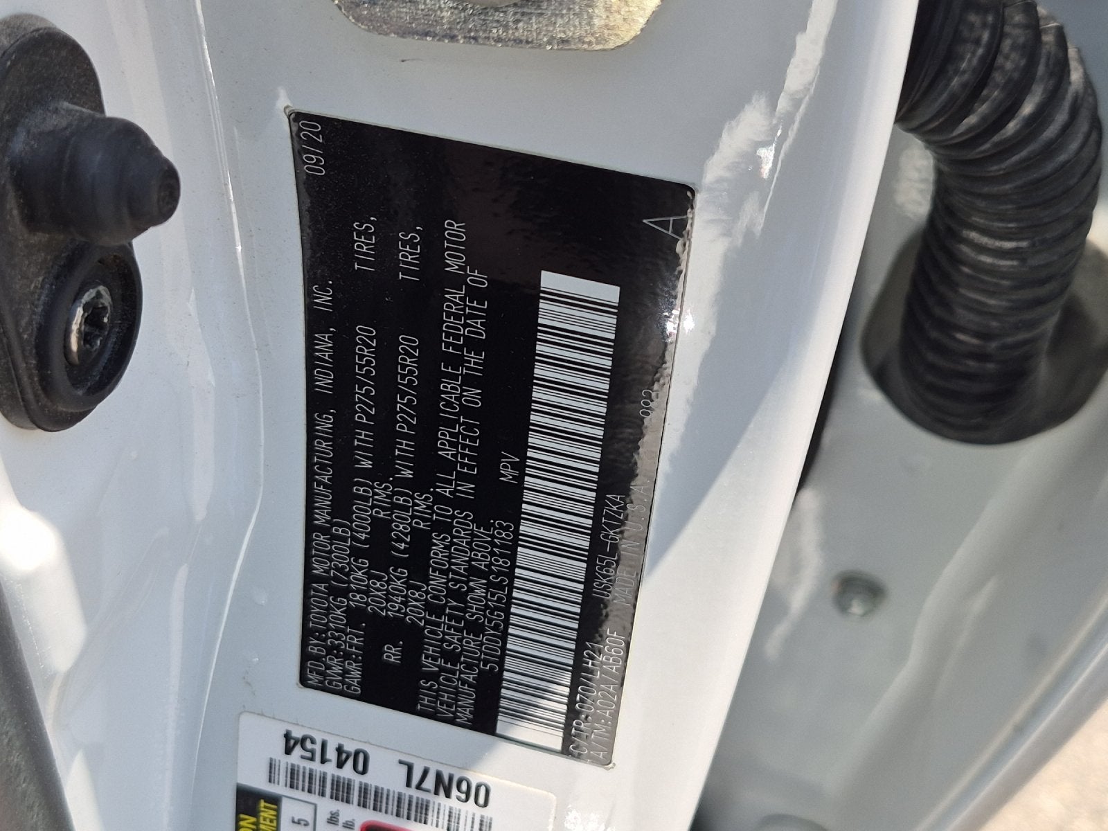 2020 Toyota Sequoia Platinum