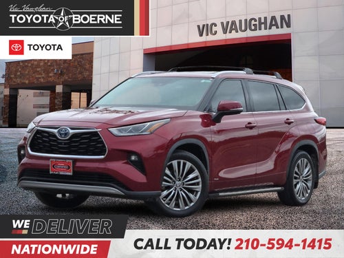 2022 Toyota Highlander Hybrid Platinum