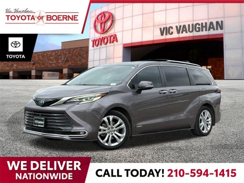2021 Toyota Sienna Platinum 7 Passenger
